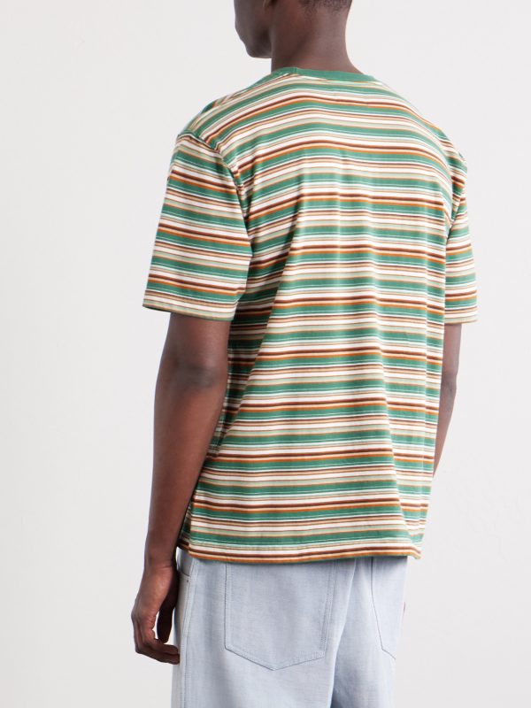 Striped Cotton-Jersey T-Shirt - BK Striped Cotton-Jersey T-Shirt - BK
