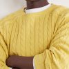 Cable-Knit Cotton Sweater - CU Cable-Knit Cotton Sweater - CU