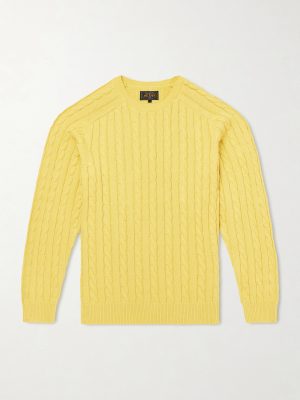 Cable-Knit Cotton Sweater Cable-Knit Cotton Sweater