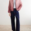 Button-Down Collar Striped Cotton Shirt - OU Button-Down Collar Striped Cotton Shirt - OU