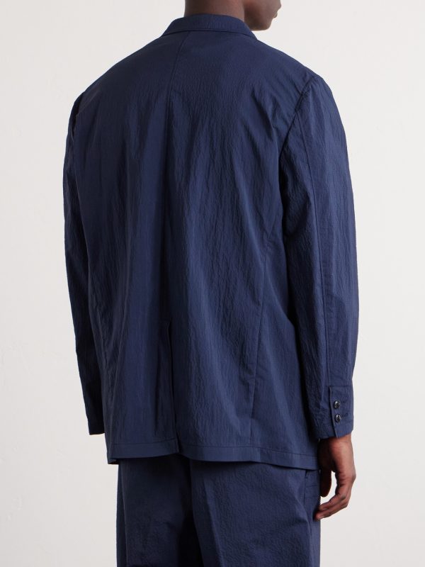 3B Anywhere(Wear) Seersucker Suit Jacket - BK