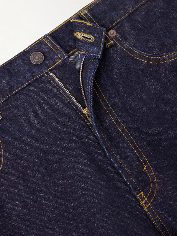 Straight-Leg Denim Shorts - E1 Straight-Leg Denim Shorts - E1