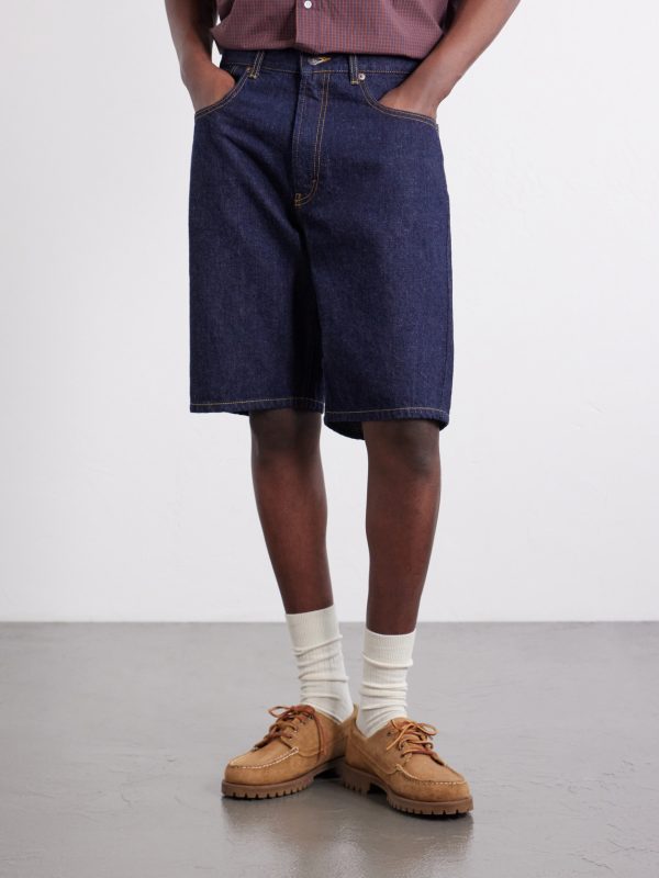 Straight-Leg Denim Shorts - FR Straight-Leg Denim Shorts - FR