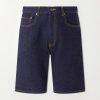 Straight-Leg Denim Shorts Straight-Leg Denim Shorts