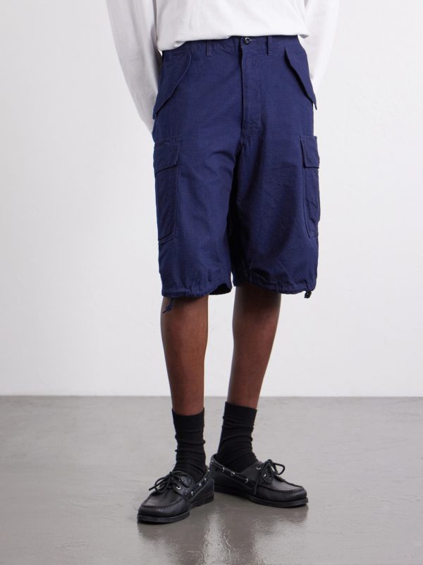 Straight-Leg Cotton-Ripstop Cargo Shorts - FR