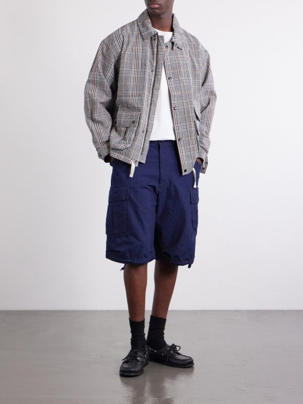 Straight-Leg Cotton-Ripstop Cargo Shorts - OU