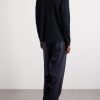 Thermal Waffle-Knit Cotton T-Shirt - BK Thermal Waffle-Knit Cotton T-Shirt - BK