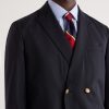 Double-Breasted Grain de Poudre Wool Blazer - CU Double-Breasted Grain de Poudre Wool Blazer - CU