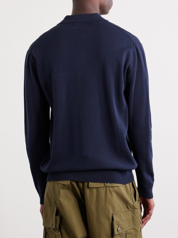 Knitted Polo Shirt - BK Knitted Polo Shirt - BK