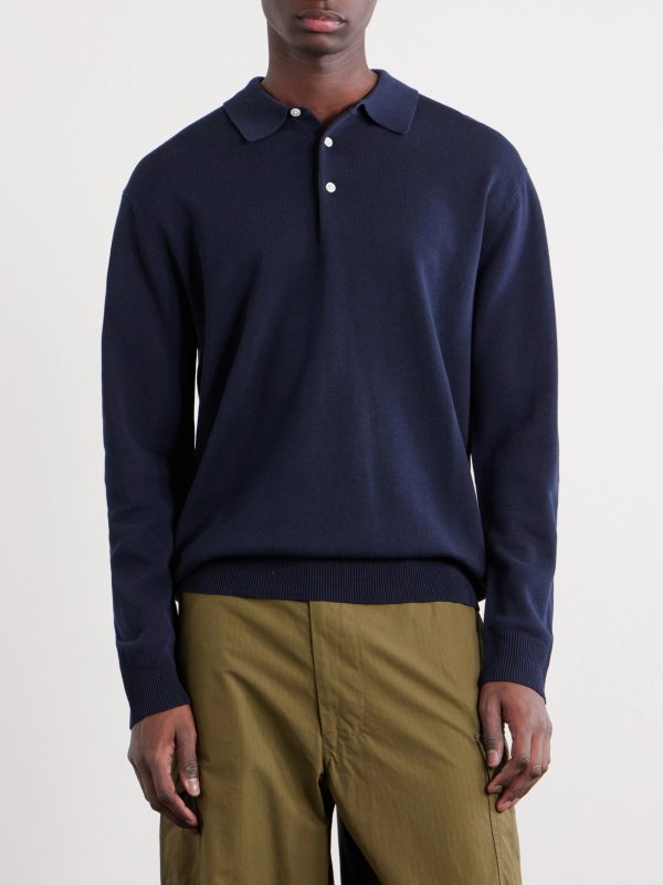 Knitted Polo Shirt - FR Knitted Polo Shirt - FR