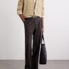 Button-Down Collar Checked Cotton Shirt - OU