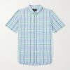 Madras Button-Down Collar Checked Cotton Shirt Madras Button-Down Collar Checked Cotton Shirt