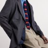 4cm Striped SIlk Tie - OU