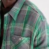 Checked Waffle-Knit Cotton Shirt - CU Checked Waffle-Knit Cotton Shirt - CU