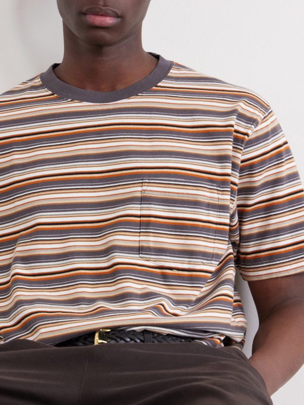 Striped Cotton-Jersey T-Shirt - CU Striped Cotton-Jersey T-Shirt - CU