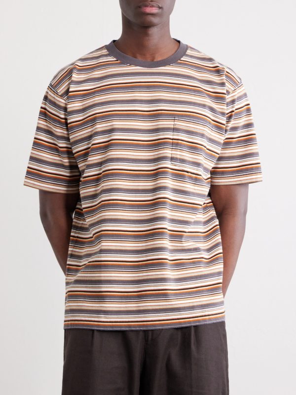 Striped Cotton-Jersey T-Shirt - FR Striped Cotton-Jersey T-Shirt - FR