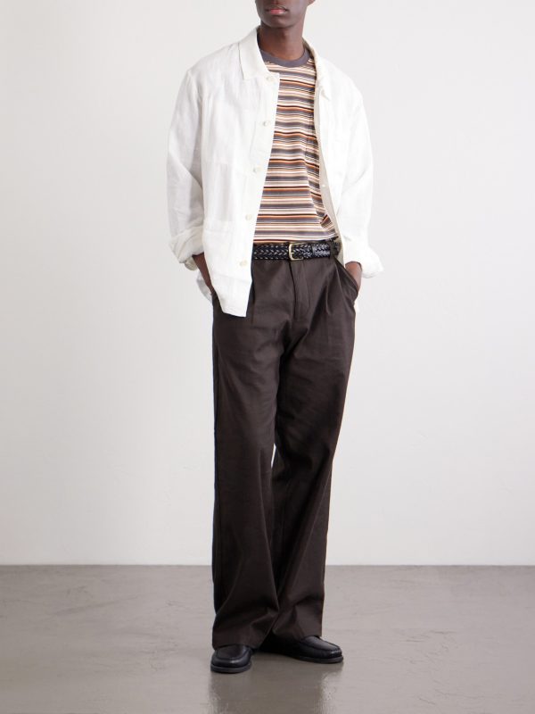 Striped Cotton-Jersey T-Shirt - OU Striped Cotton-Jersey T-Shirt - OU