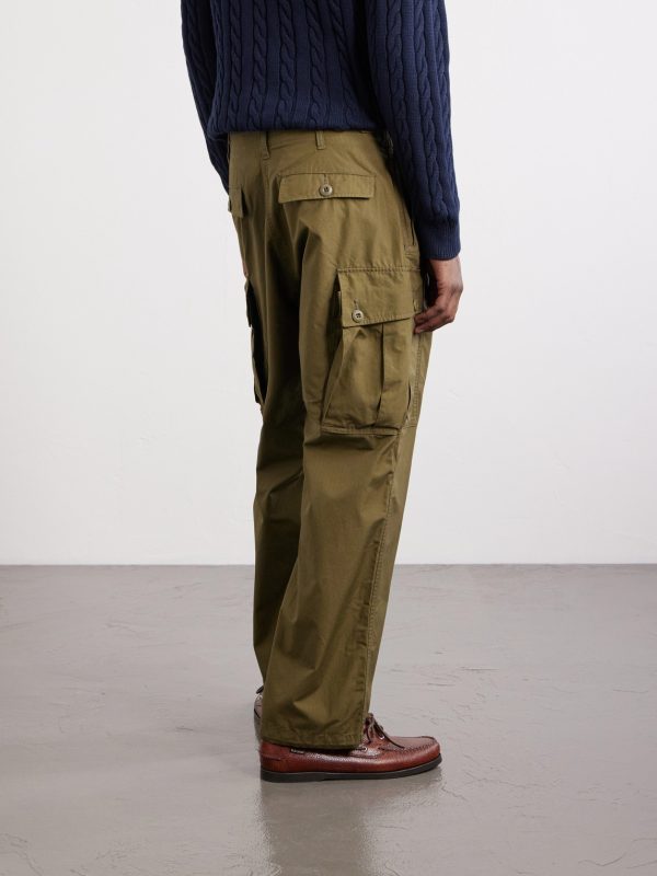 Cotton-Ripstop Cargo Trousers - BK Cotton-Ripstop Cargo Trousers - BK