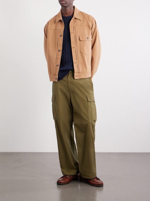 Cotton-Ripstop Cargo Trousers - OU Cotton-Ripstop Cargo Trousers - OU