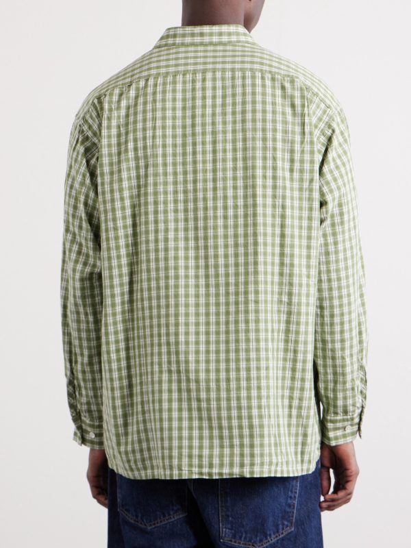 Checked Madras Cotton Shirt - BK