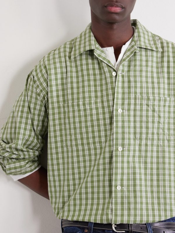 Checked Madras Cotton Shirt - CU