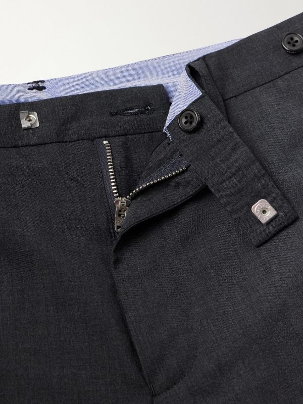 Ivy Straight-Leg Woven Suit Trousers - CU Ivy Straight-Leg Woven Suit Trousers - CU