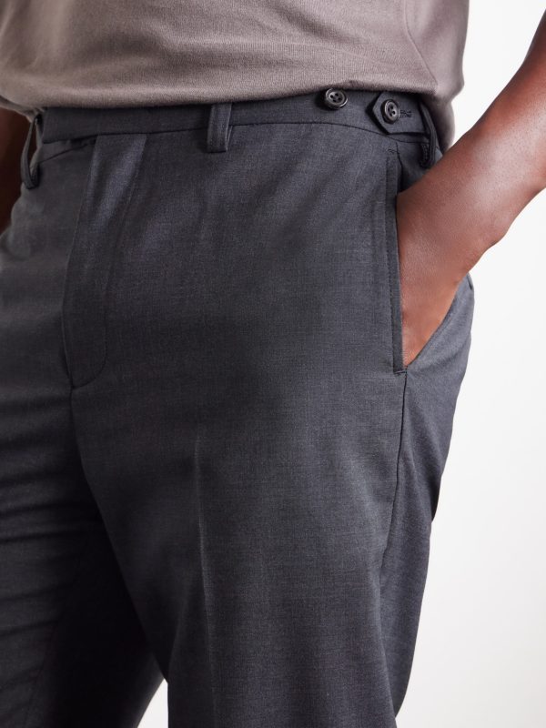 Ivy Straight-Leg Woven Suit Trousers - E1 Ivy Straight-Leg Woven Suit Trousers - E1
