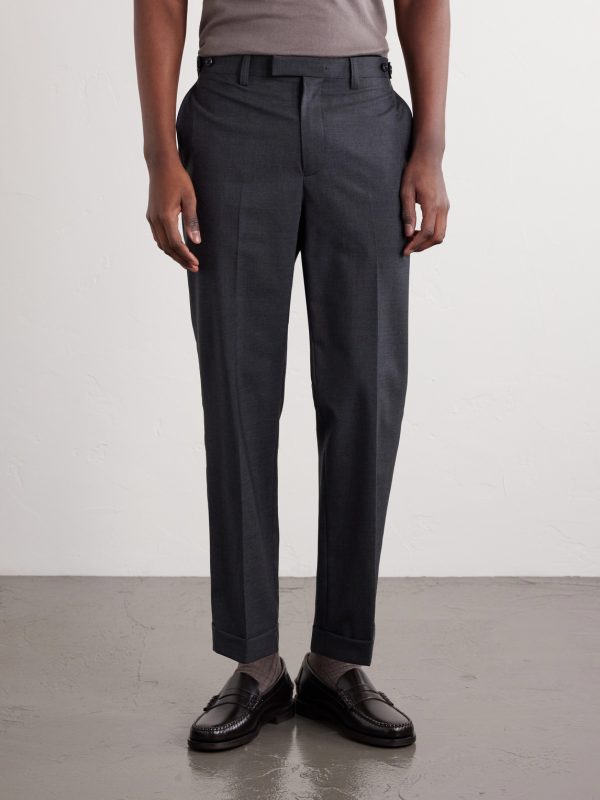 Ivy Straight-Leg Woven Suit Trousers - FR Ivy Straight-Leg Woven Suit Trousers - FR