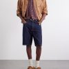 Button-Down Collar Checked Cotton Shirt - OU