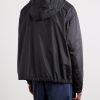 Mil Wool-Blend Hooded Shell Jacket - BK Mil Wool-Blend Hooded Shell Jacket - BK