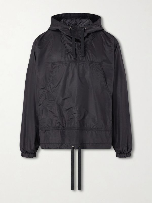 Mil Wool-Blend Hooded Shell Jacket Mil Wool-Blend Hooded Shell Jacket