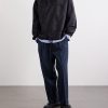 Straight-Leg Pleated Seersucker Suit Trousers - OU