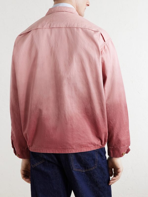 Cotton-Twill Blouson Jacket - BK Cotton-Twill Blouson Jacket - BK