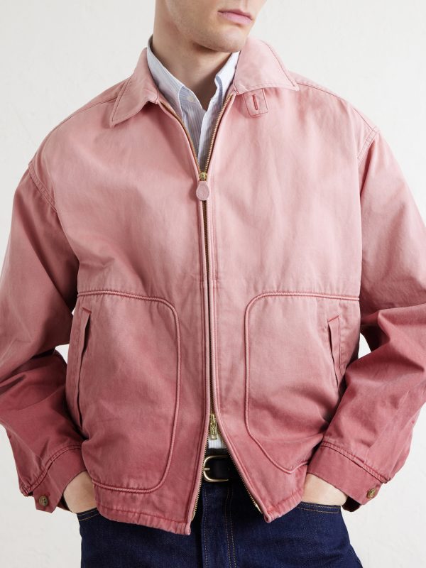 Cotton-Twill Blouson Jacket - CU Cotton-Twill Blouson Jacket - CU