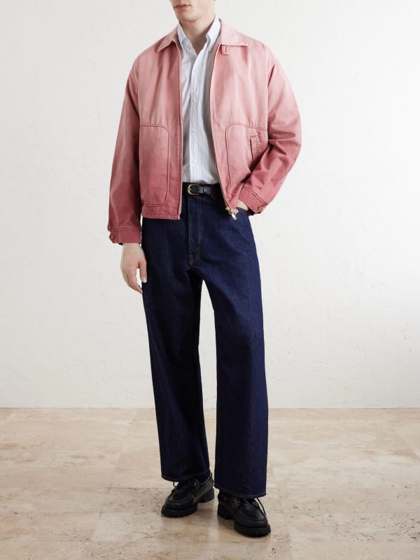 Cotton-Twill Blouson Jacket - OU Cotton-Twill Blouson Jacket - OU