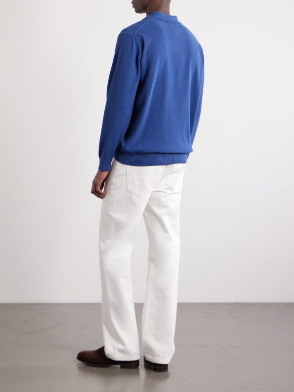 Cotton-Blend Piqué Polo Shirt - BK Cotton-Blend Piqué Polo Shirt - BK