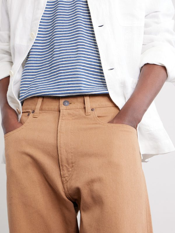 Straight-Leg Piqué Cotton Trousers - CU Straight-Leg Piqué Cotton Trousers - CU