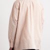 Button-Down Seersucker Checked Cotton and Linen-Blend Shirt - BK Button-Down Seersucker Checked Cotton and Linen-Blend Shirt - BK
