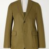 3B Cotton-Twill Suit Jacket