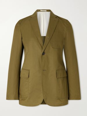 3B Cotton-Twill Suit Jacket 3B Cotton-Twill Suit Jacket