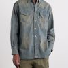 Western Double Dye Denim Shirt - FR Western Double Dye Denim Shirt - FR
