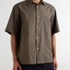 Cotton and Silk-Blend Shirt - FR