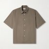 Cotton and Silk-Blend Shirt