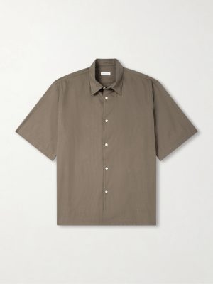 Cotton and Silk-Blend Shirt