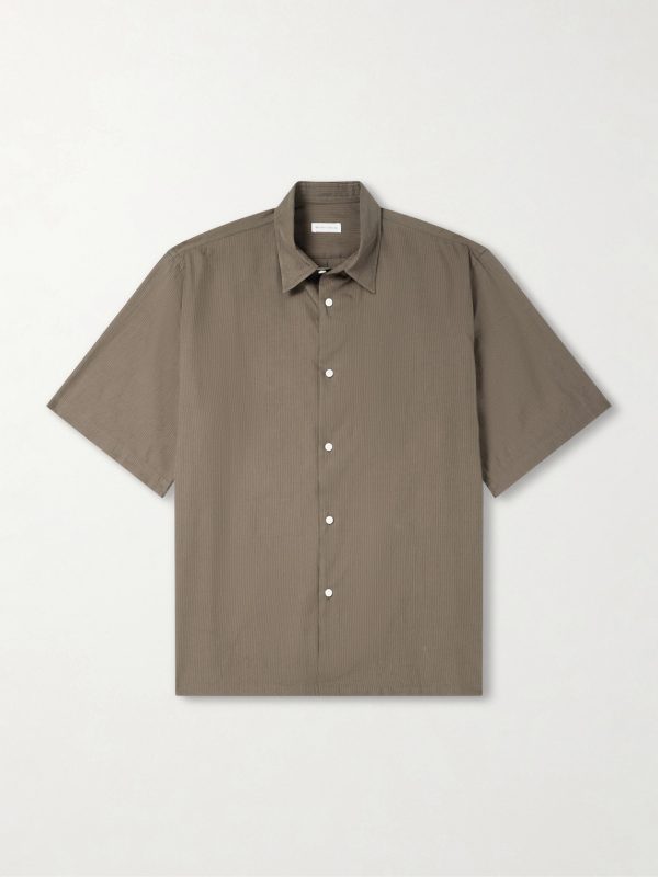 Cotton and Silk-Blend Shirt