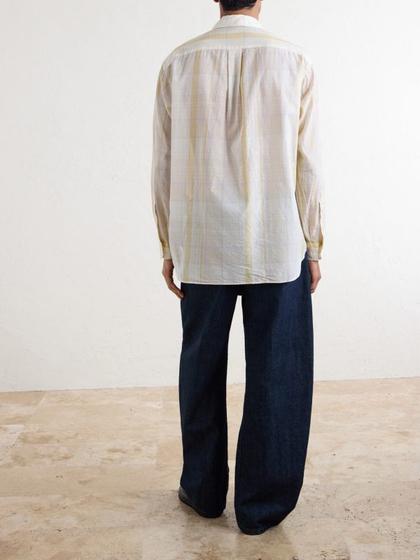 Checked Cotton-Flannel Shirt - BK