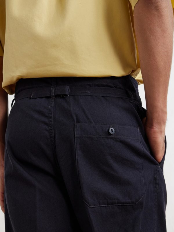 Buckleback Straight-Leg Cotton-Gabardine Suit Trousers - CU