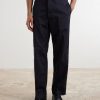 Buckleback Straight-Leg Cotton-Gabardine Suit Trousers - FR