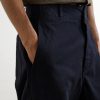 Wide-Leg Cotton-Drill Trousers - CU Wide-Leg Cotton-Drill Trousers - CU