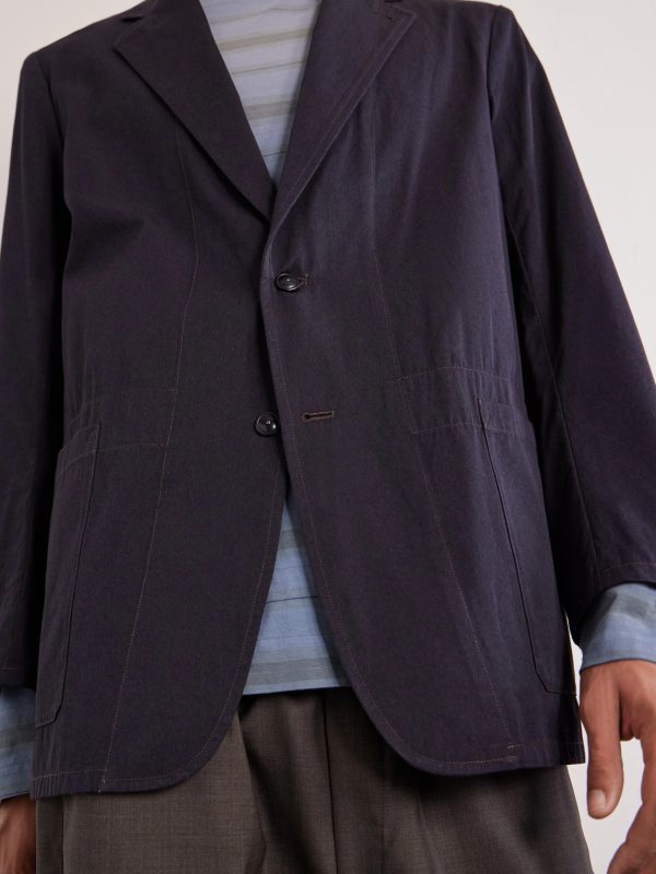 Take Easy Cotton Blazer - CU Take Easy Cotton Blazer - CU